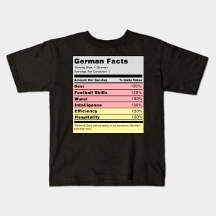 German Facts Kids T-Shirt